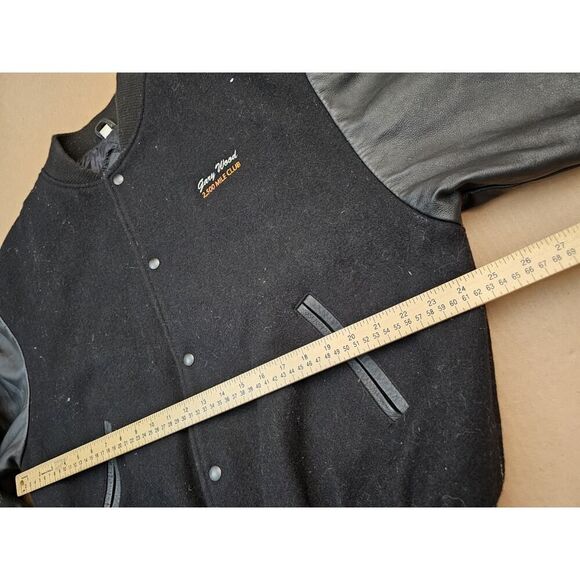 Western Express Driver Jacket Embroidered Varsity Men's L Vantage Wool/Leather - Picture 16 of 16